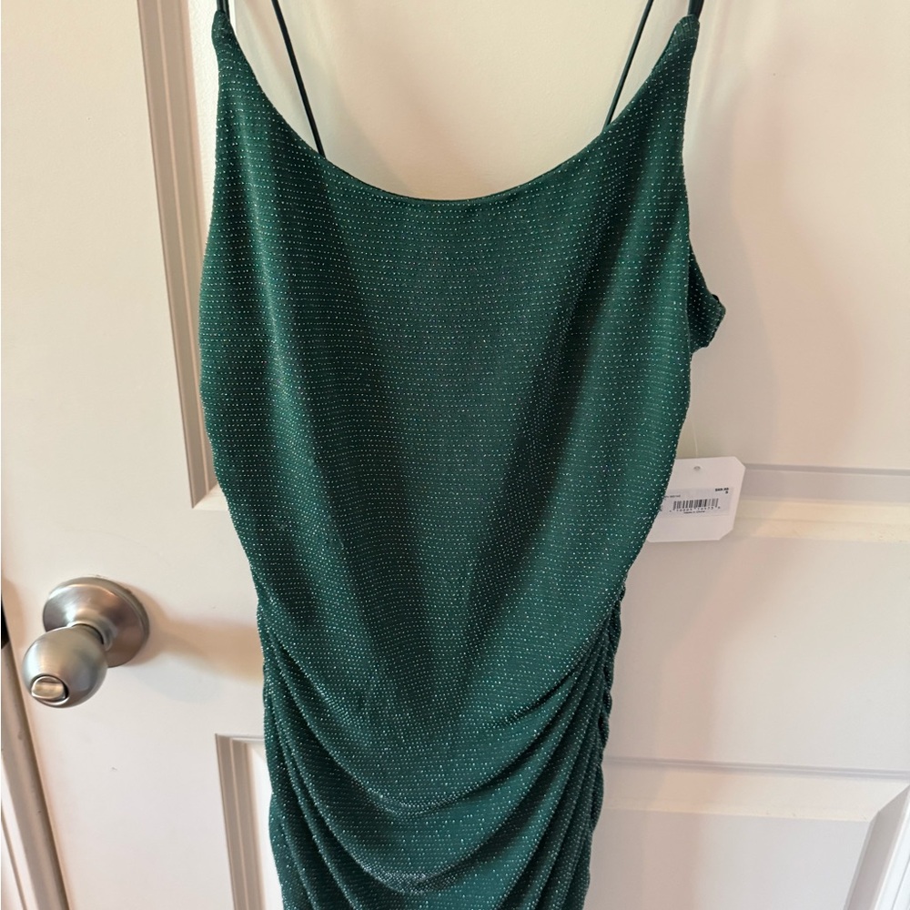 NWT Altar’d State Dark Green Bodycon Dress